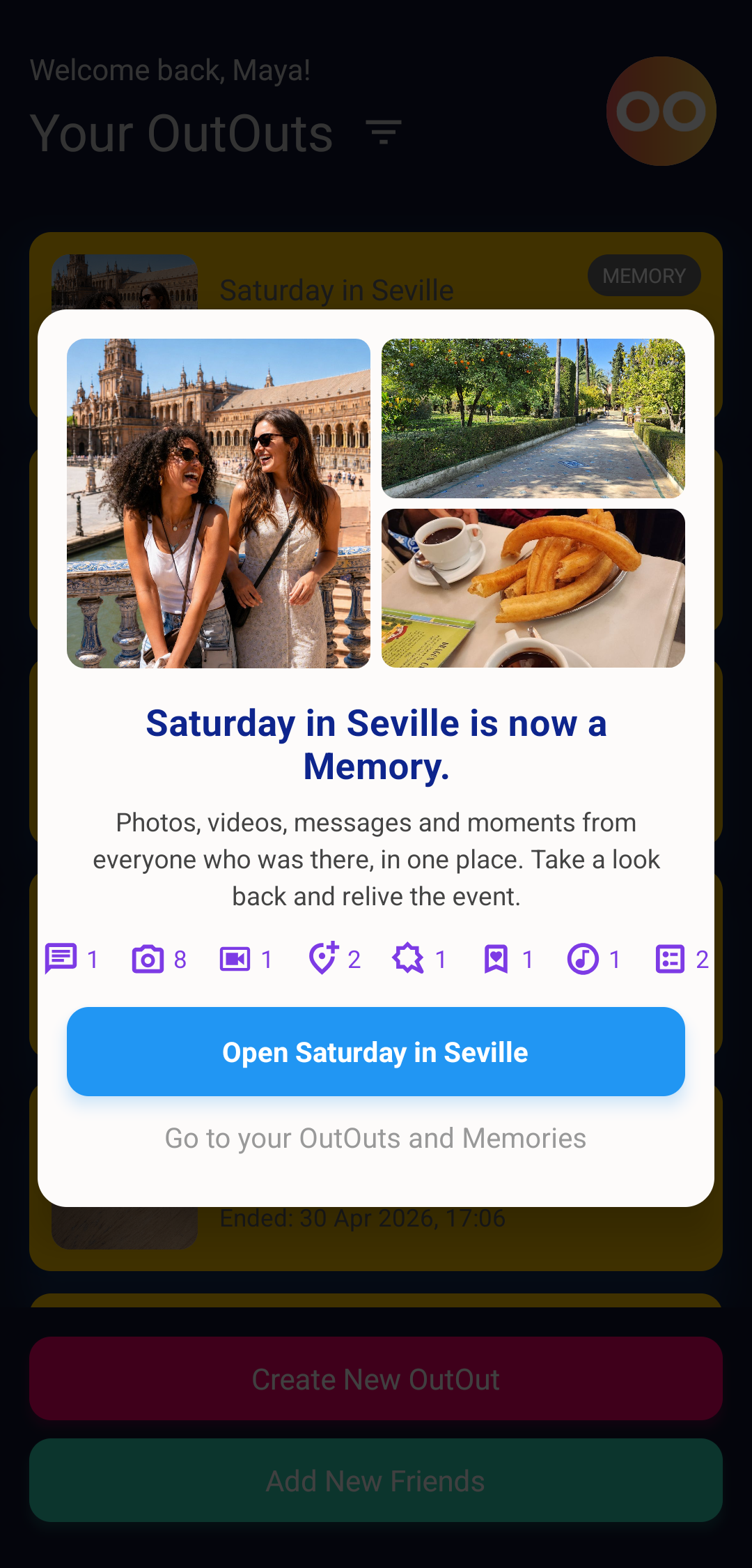 What a kept Memory looks like in OutOut